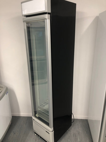 Hiron SD208 Single Glass Door 190L Vertical Freezer