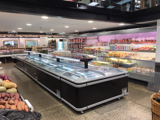 Island Chillers, Freezers, Supermarkets
